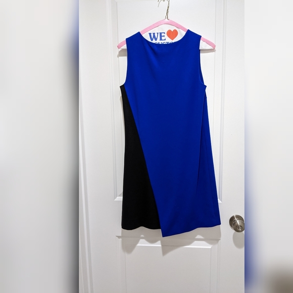 DVF color block shift dress - Picture 2 of 3